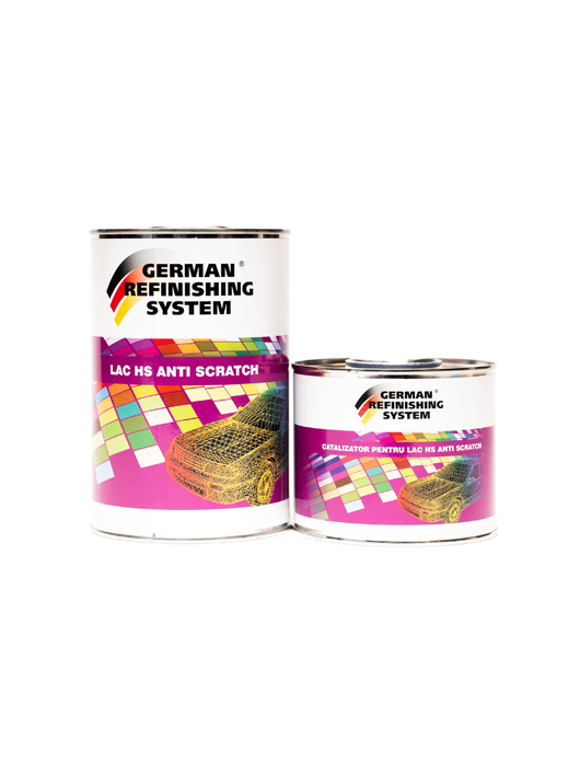 German Refinishing System LAC ACRILIC HS ANTI SCRATCH 2:1 1l+ intaritor set 0.5l