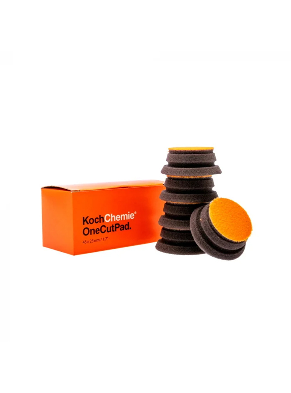 Koch Chemie One Cut Pad burete polish one step portocaliu 45x23 mm cutie 5 buc