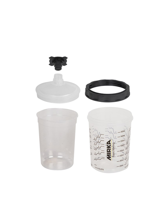 MIRKA PAINT CUP SYSTEM, 125microni, 400ml 06MPS125-400