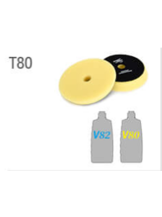 ShineMate 49780-11 Burete polish valurit galben cu doua fete,diametru 200MM