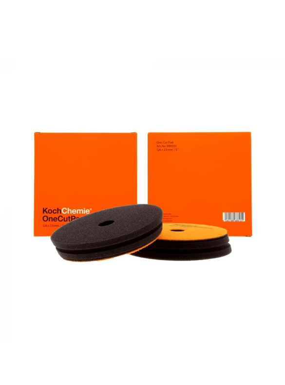Koch Chemie One Cut Pad burete polish one step portocaliu 126x23 mm