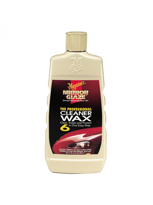 Meguiar’s Mirror Glaze Cleaner Wax, solutie curatare si protectie vopsea 473 ml