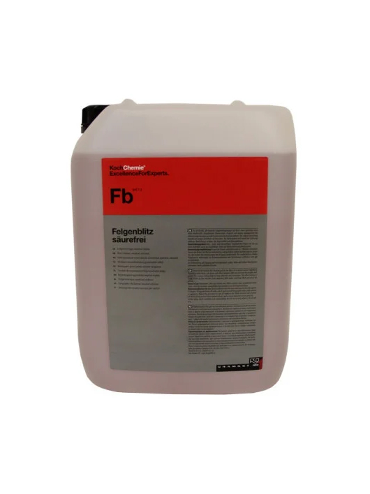 Koch Chemie Fb Felgenblitz Solutie Curatare Jante neutra cu indicator rosu 11kg