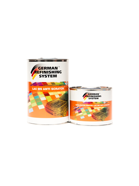German Refinishing System LAC ACRILIC MS ANTI SCRATCH 2:1 1l + intaritor 0.5 lt