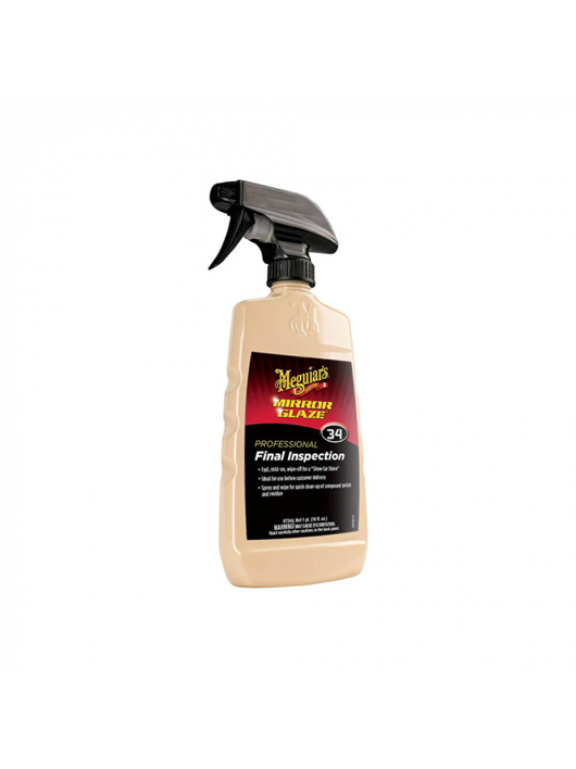 Meguiar’s Mirror Glaze Final Inspection solutie control si detailing rapid 473ml