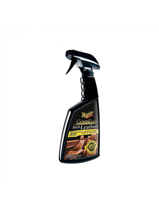 Meguiar’s Gold Class Rich Leather Spray soluție curățare & hidratare piele 450ml
