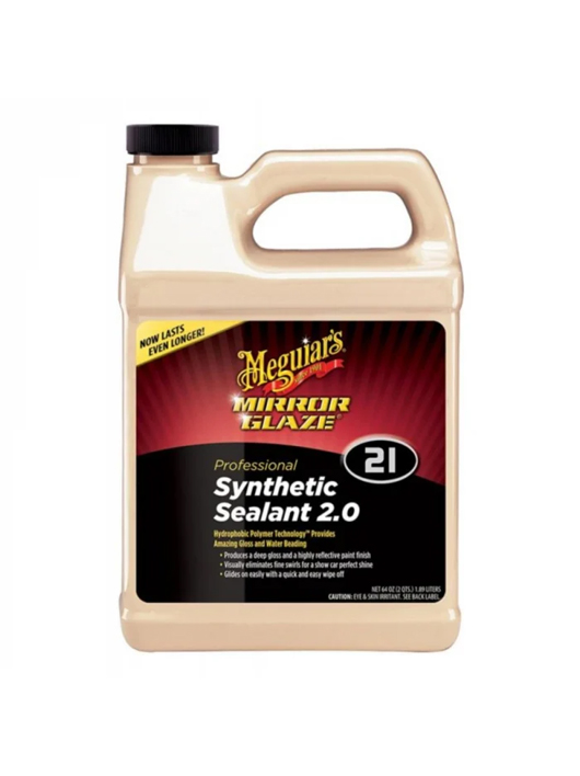 Meguiar’s Mirror Glaze Synthetic Sealant 2.0, protectie polimerica vopsea 1,89L