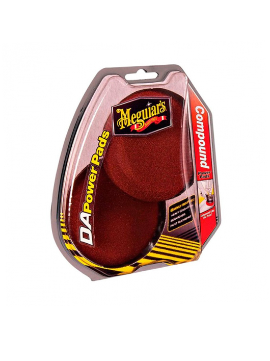 Meguiar’s DA Compound Power Pads 4", burete polish abraziv, 2 buc