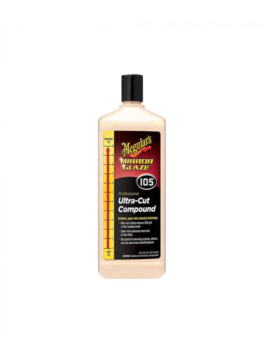 Meguiar’s Mirror Glaze Ultra Cut Compound, polish abraziv, 946 ml