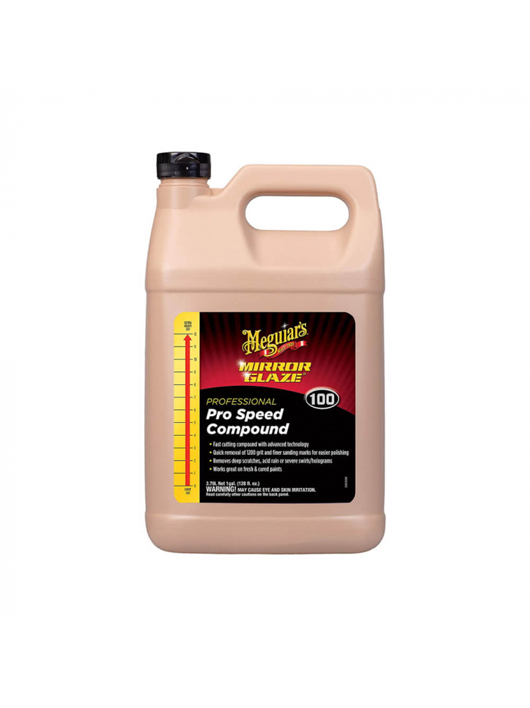 Meguiar’s Mirror Glaze Pro Speed Compound, polish abraziv, 3,78L