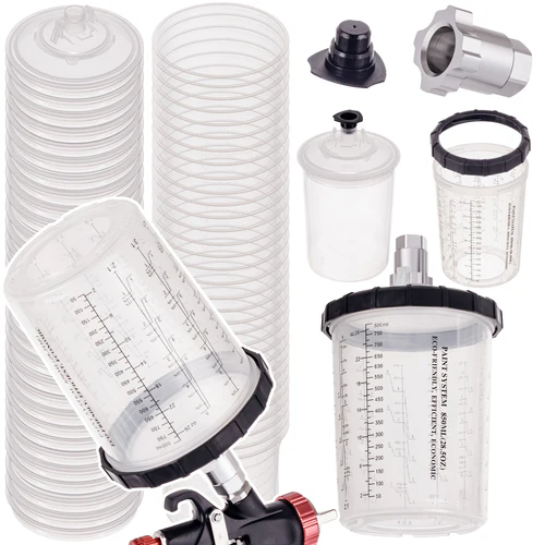 Set Pahare de Amestec și Pulverizare Tip PPS 1 - 50 bucăți/cutie