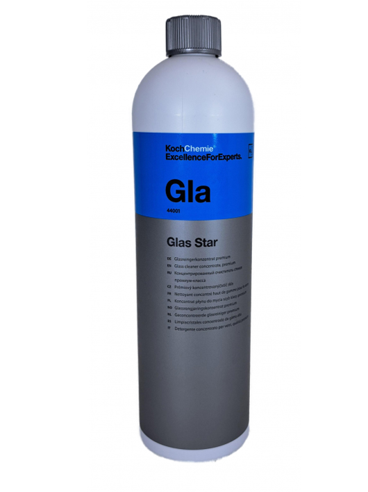 Koch Chemie Gla - Glas Star, soluție curățare sticlă, concentrată 1L
