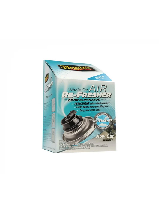 Meguiar’s Whole Car Air Re-Fresher Odor Eliminator Mist - New Car Scent 59ml