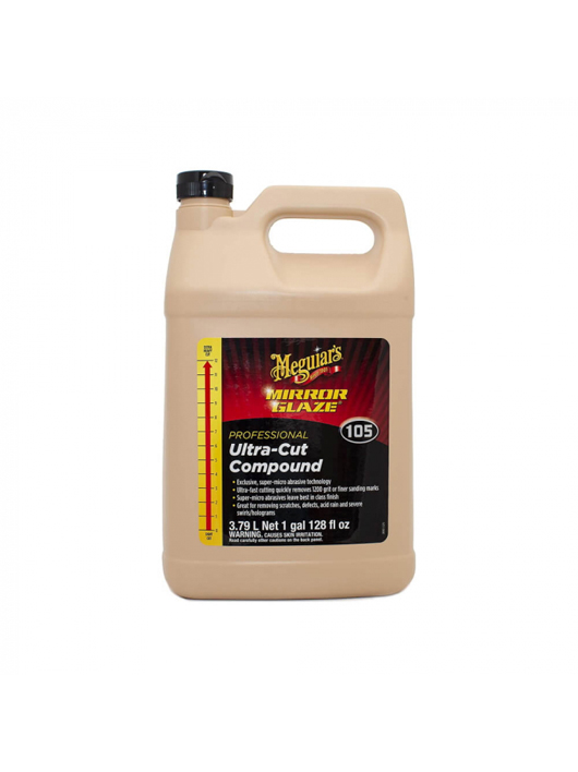 Meguiarโs Mirror Glaze Ultra Cut Compound, polish abraziv, 3,78L