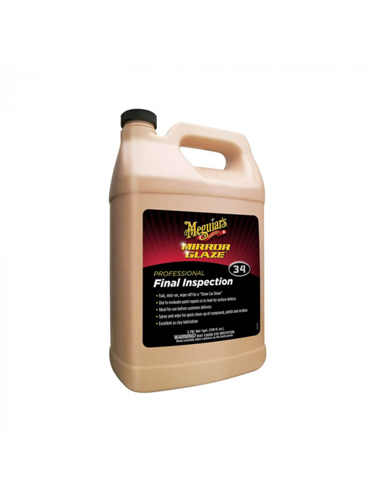 Meguiar’s Mirror Glaze Final Inspection, solutie inspecție vopsea 3,78L