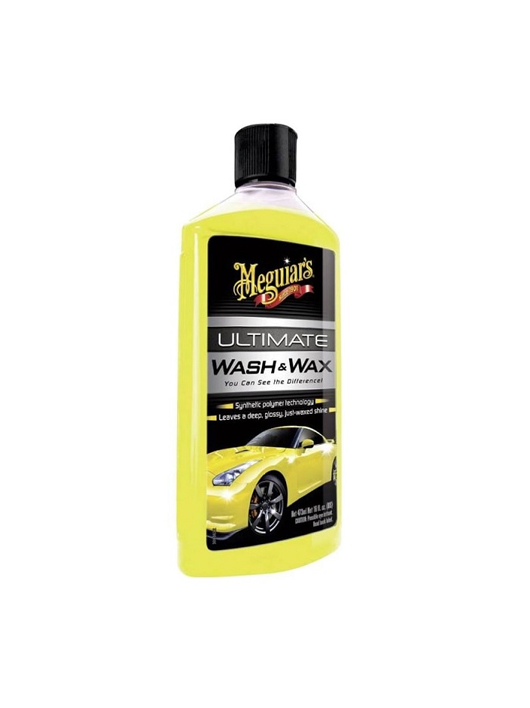 Meguiarโs Ultimate Wash and Wax, sampon auto cu ceara, 473 ml