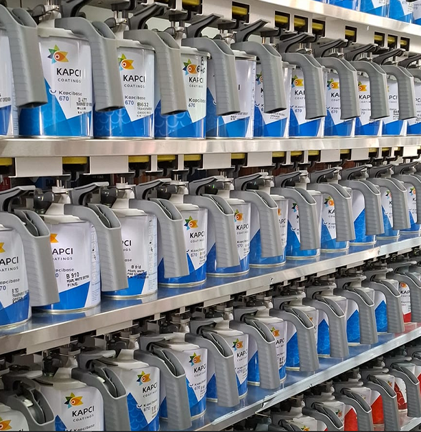 Gama profesionala de pigmenศi KAPCI