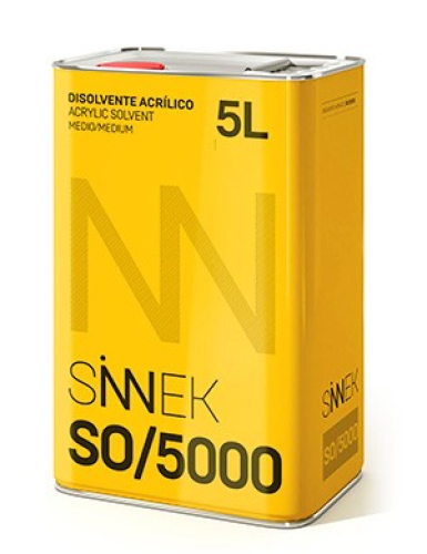 Sinnek Acrylic Solvent Medium SO5000, 5L