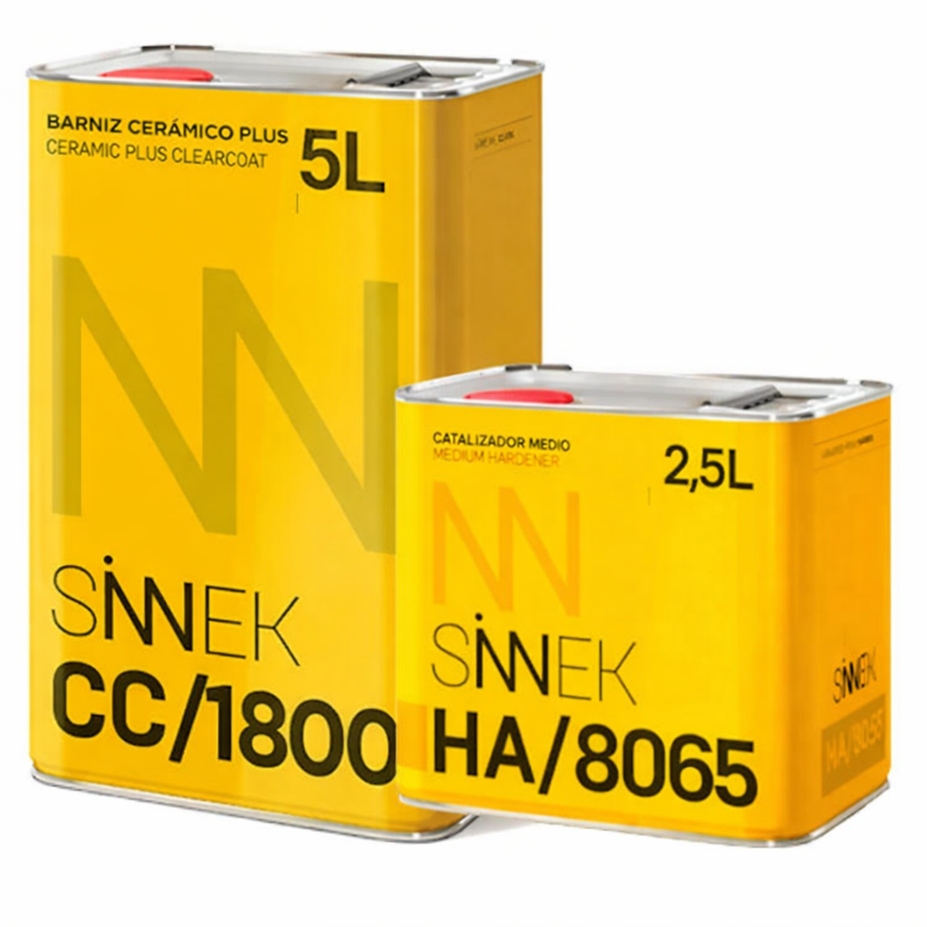 Pachet lac auto, Sinnek CC 1800, 2:1 UHS Ceramic Plus, cantitate 5 litri lac + 2.5 litri intaritor