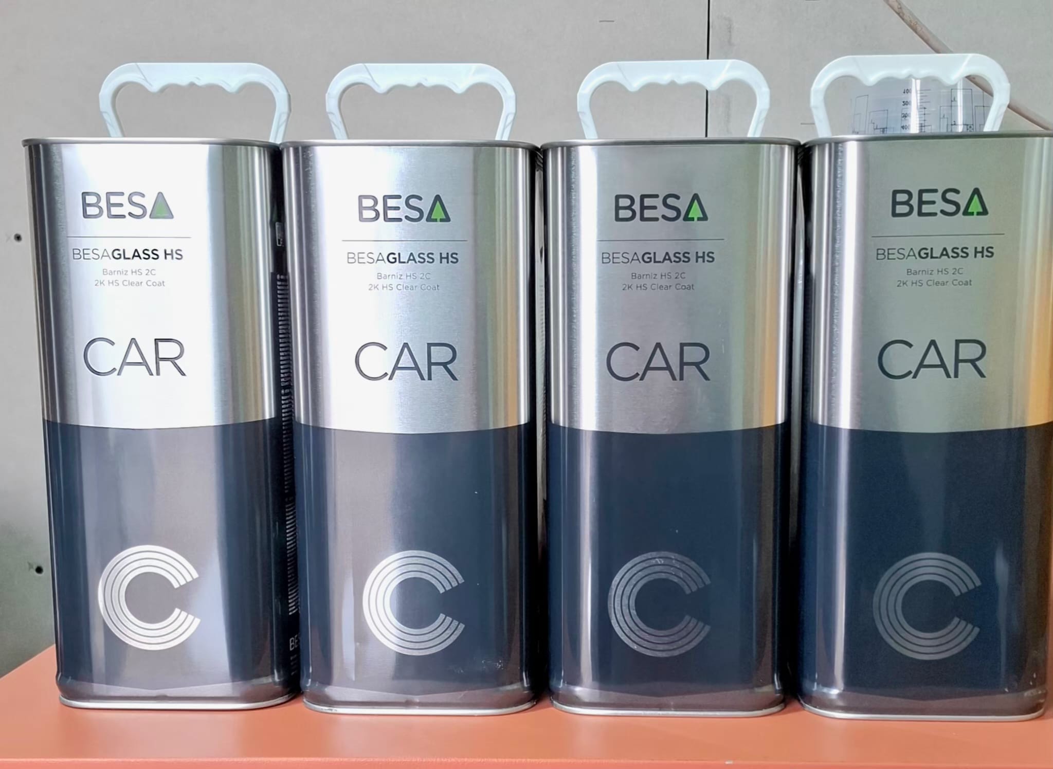 Set 4 Lac Besa 5L + 4 Intaritor 2,5L