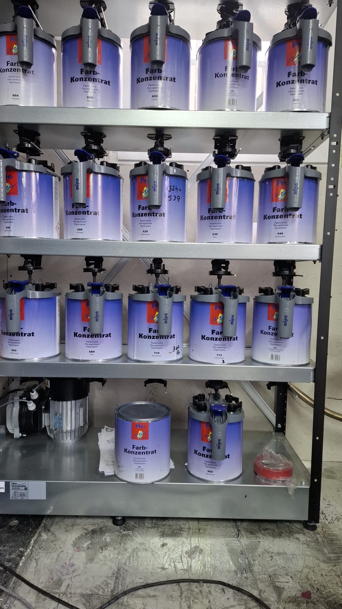 Vopsea industriala MIPA