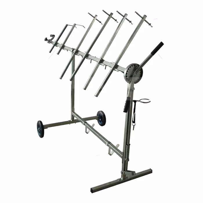 STAND MOBIL ROTATIV PENTRU VOPSIRE CU SUPORT DETASABIL